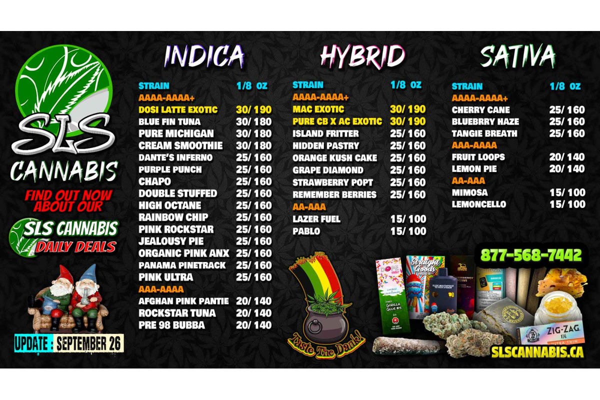 premium menu